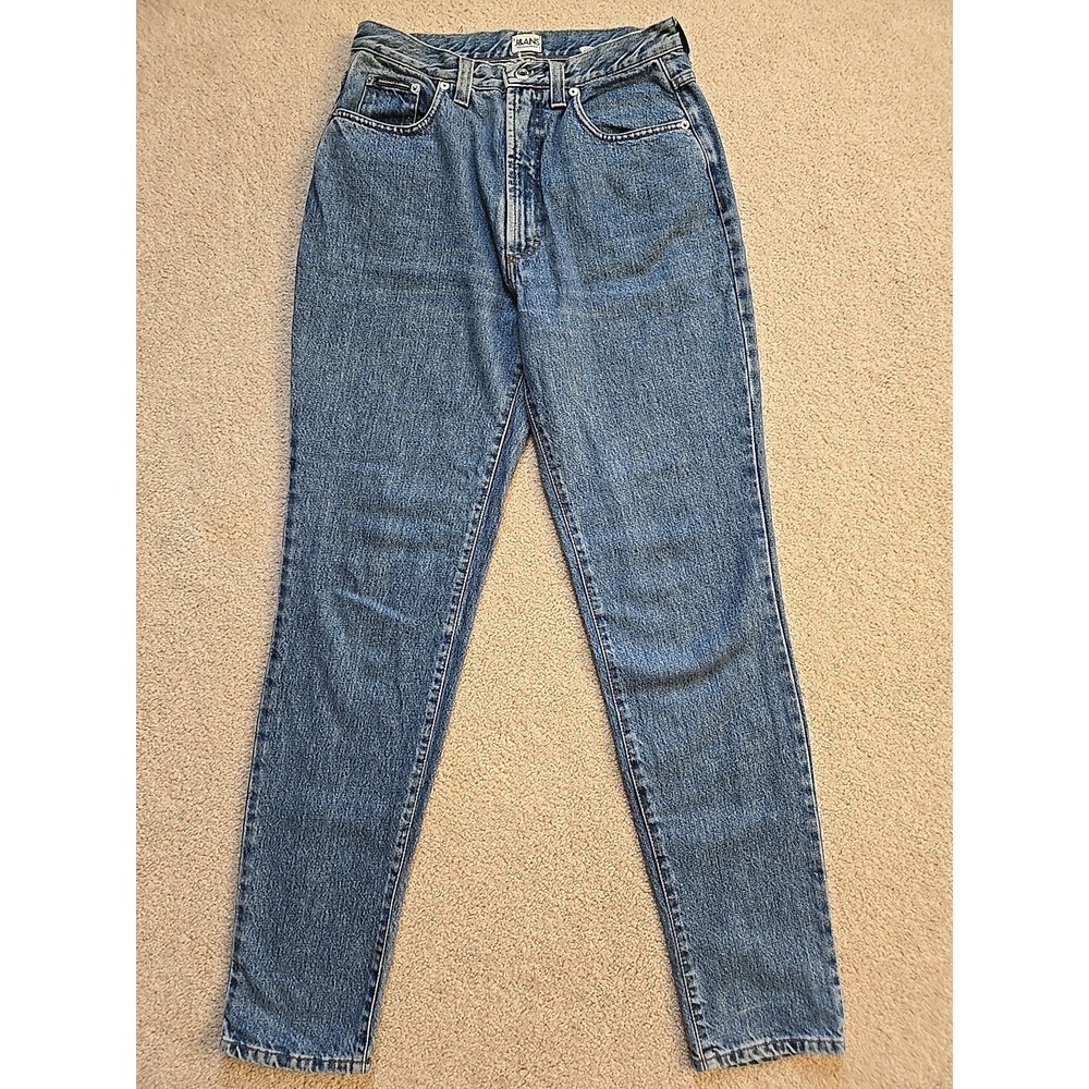 DOLCE & GABBANA J&ANS Ittierre Straight Denim Jeans 32x46 Blue Made Italy Zipper